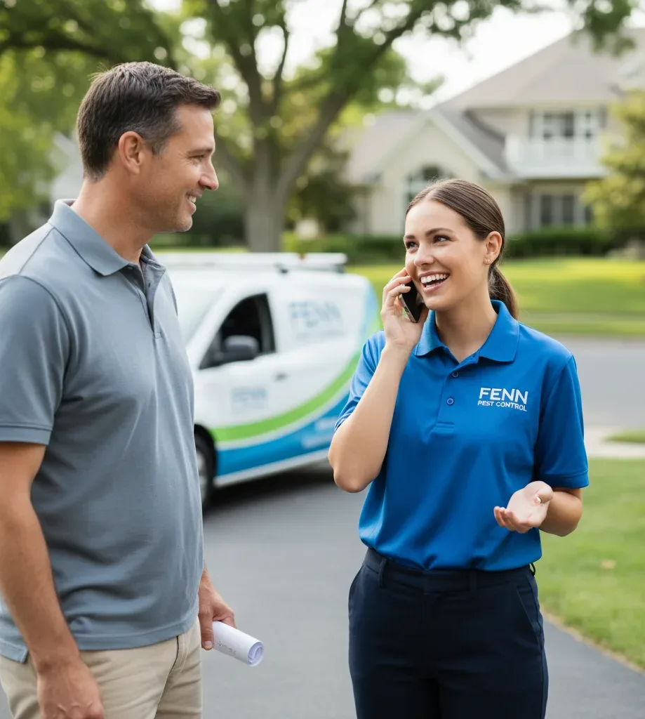 Fenn Pest Control customer support in East Earl